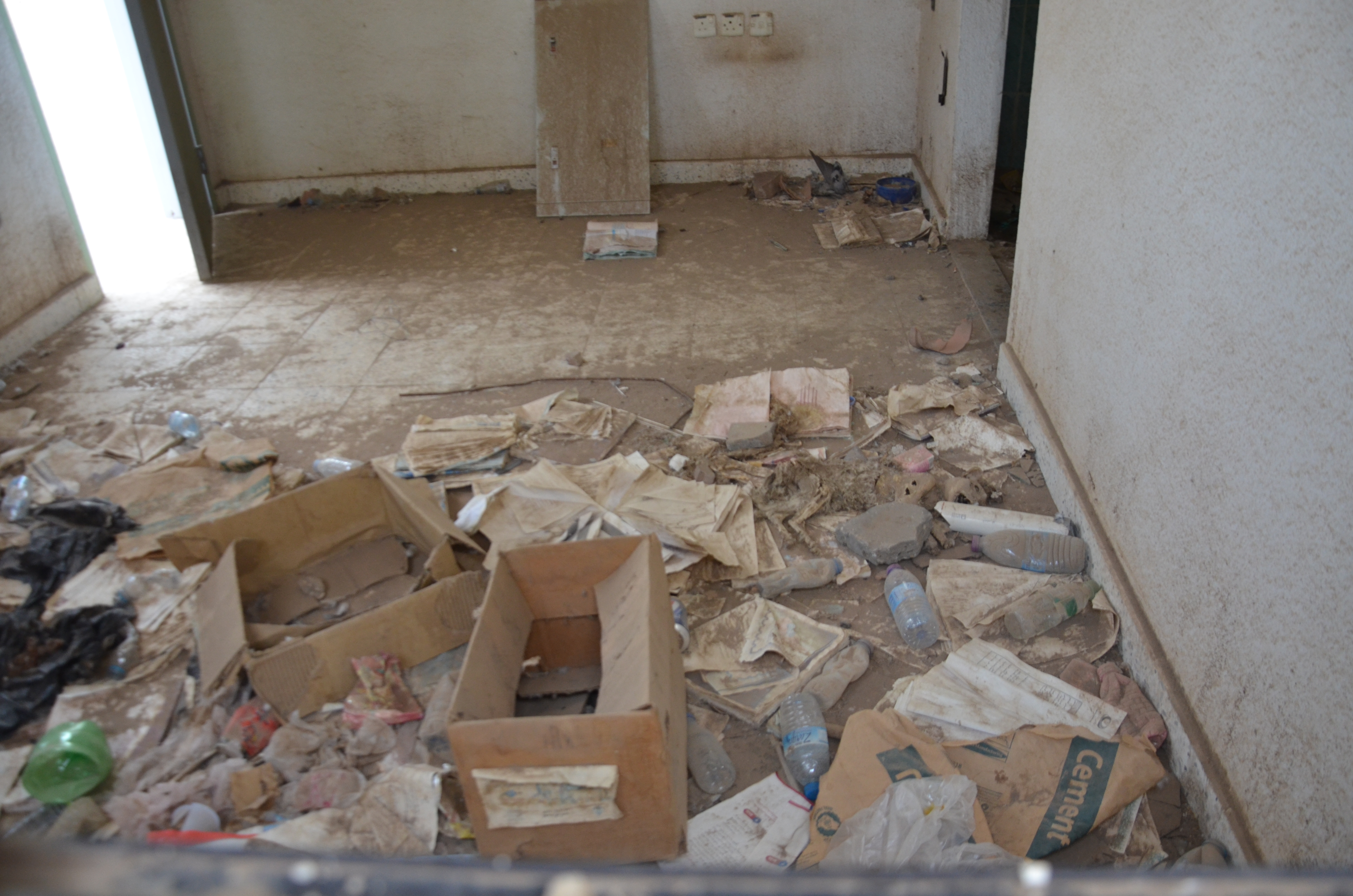 تفاوت النظافة في الأرض